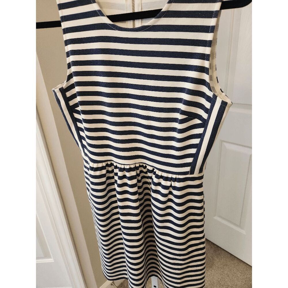 Altar'd State Navy & White Striped Dress - Size Small - Picture 4 of 6